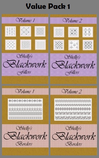 Shelly,s Blackwork Value Pack
